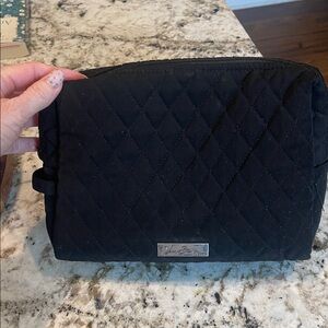 Vera Bradley Black Quilted Pouch